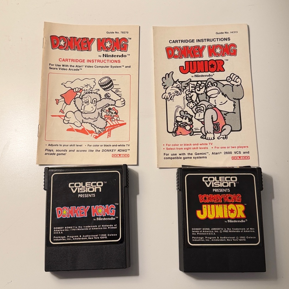 Donkey Kong Junior Game Cartridge - Black